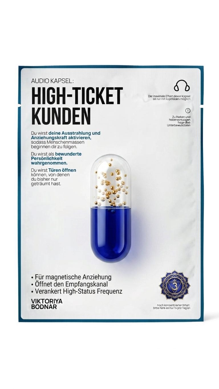 Audio Kapsel: High-Ticket Kunden